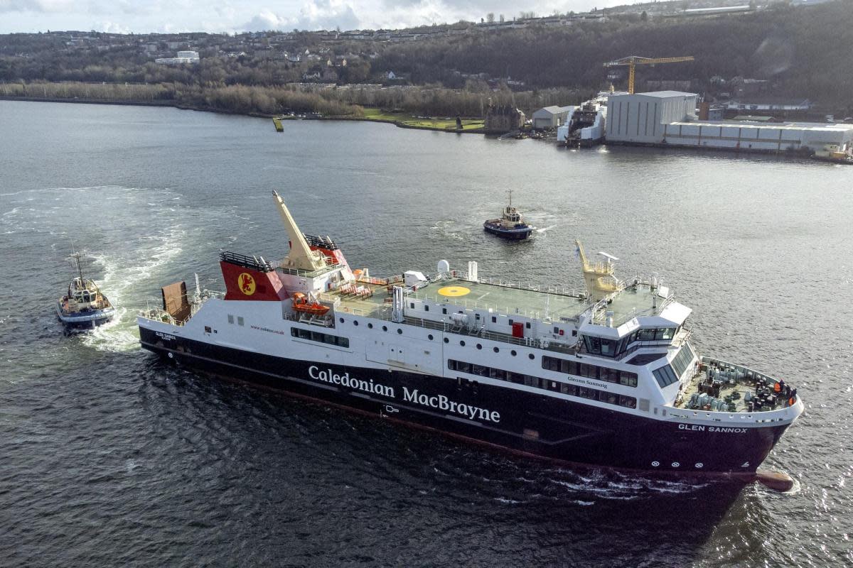 Glen Sannox is due to become the main ferry on the busy Arran route <i>(Image: Jane Barlow/PA Wire)</i>