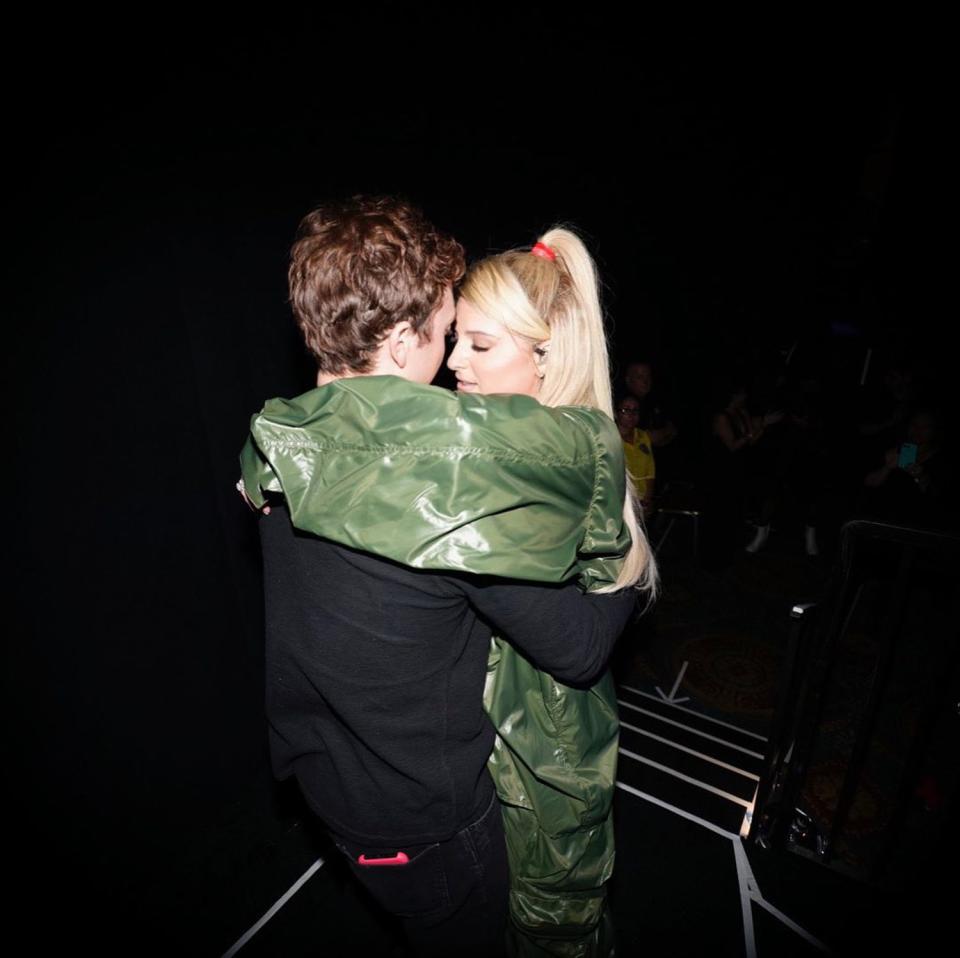 Meghan Trainor and Daryl Sabara