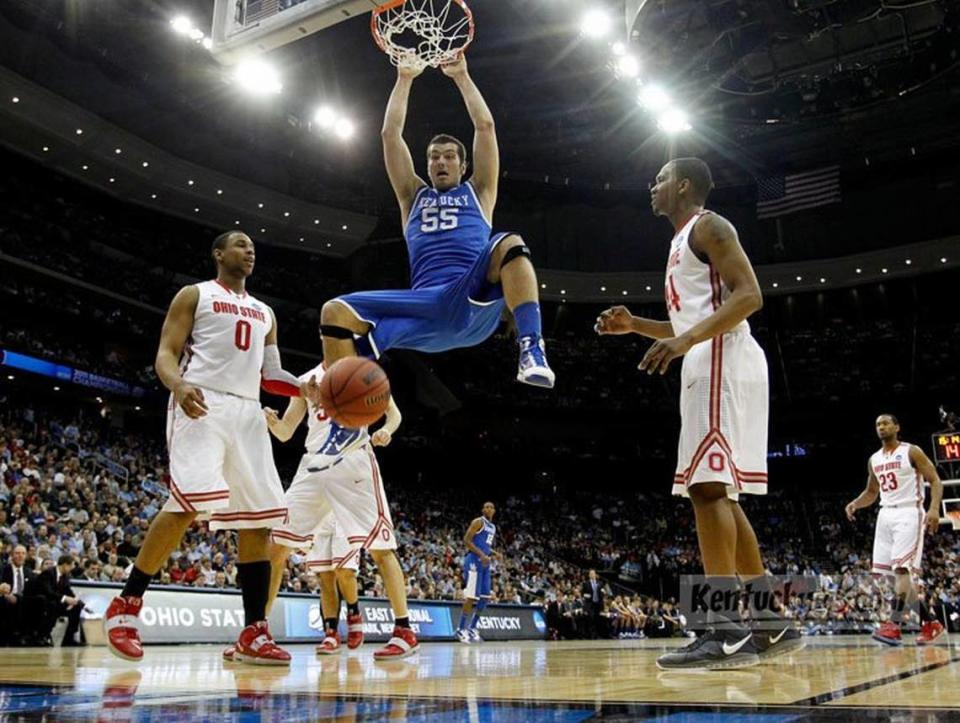 Josh Harrellson, a junior-college transfer, helped lead Kentucky to the NCAA Final Four in 2011.