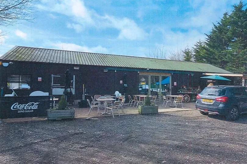 Cafe and farm shop in a converted former barn