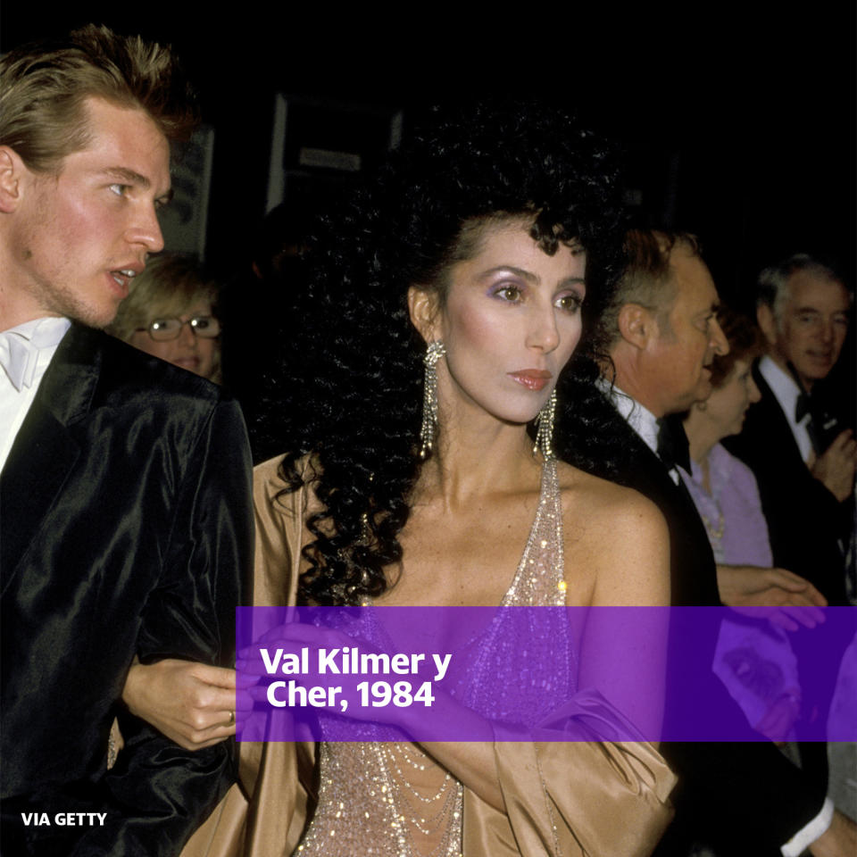 1984: Cher y Val Kilmer, amor sin barreras generacionales