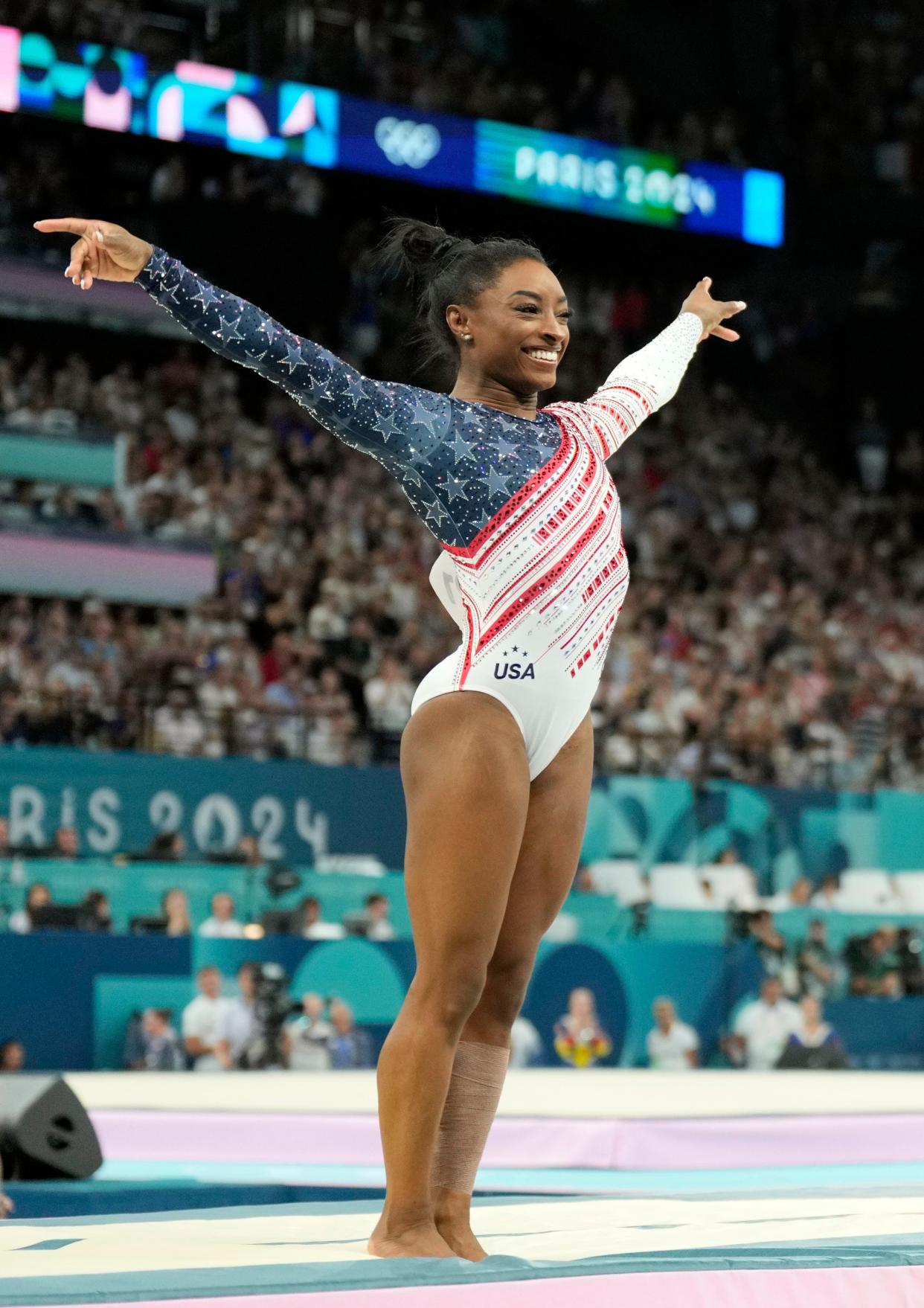 Social media in awe over Simone Biles, Team USA gymnastics Olympic