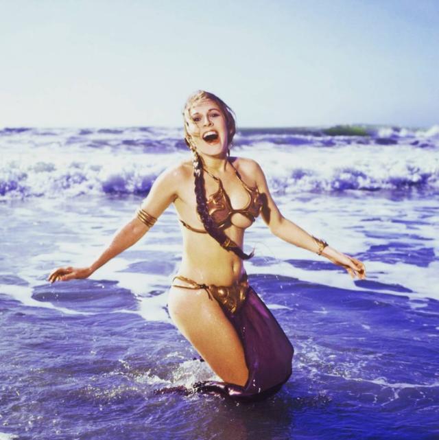 Why Carrie Fisher Actually Hated That Gold Bikini From 'Return the Jedi'