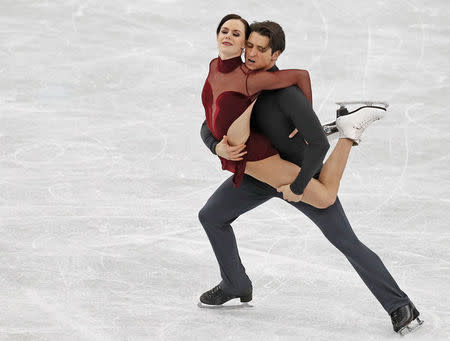 Figure Ice Skating - ISU Grand Prix of Figure Skating Final - Ice Dance Free Dance - Nagoya, Japan - December 9, 2017. Canada's Tessa Virtue and Scott Moir are seen in action. REUTERS/Issei Kato