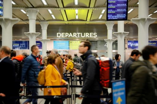 At London's St Pancras station Saturday morning a Eurostar train arriving from Paris became the first from the continental connection service to leave EU territory, a small, symbolic milestone in the Brexit process