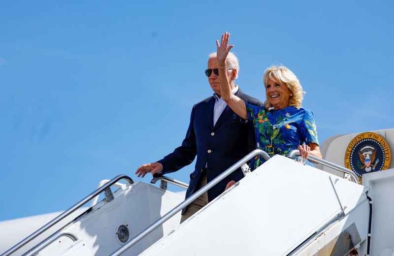 U.S. President Joe Biden and First Lady Jill Biden visit Puerto Rico