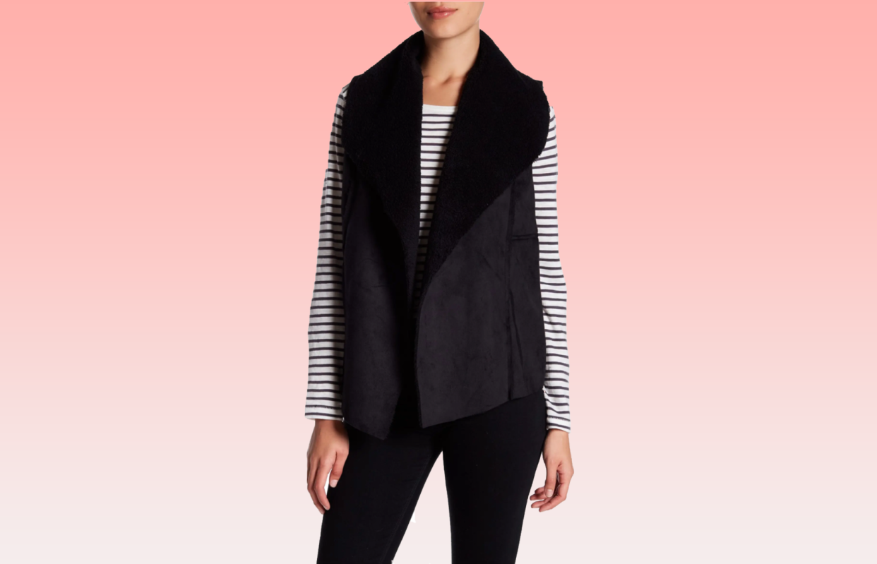Up your outfit with this vest. (Photo: Nordstrom Rack) 
