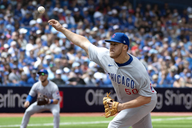 Jansen returns to Blue Jays' lineup, Chapman out with finger inflammation  vs. Cubs