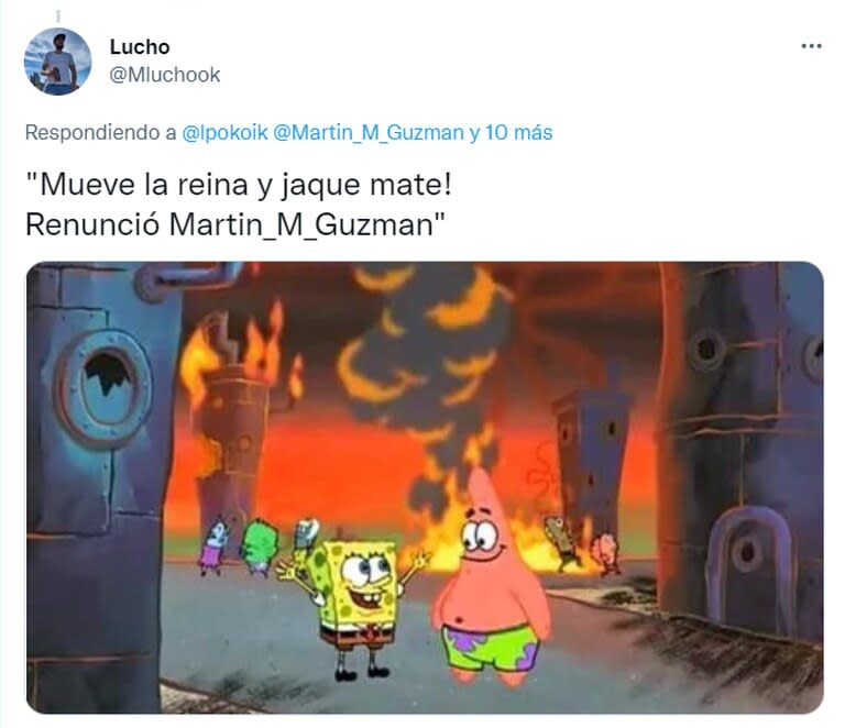 Martín Guzmán renunció y los usuarios reaccionaron con memes