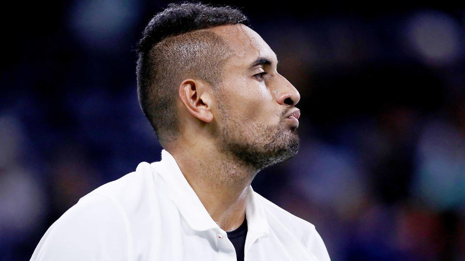 Nick Kyrgios says he didn't mean to say the ATP was corrupt.