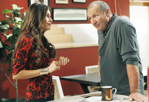 Sofia Vergara and Ed O'Neill | Photo Credits: Peter 