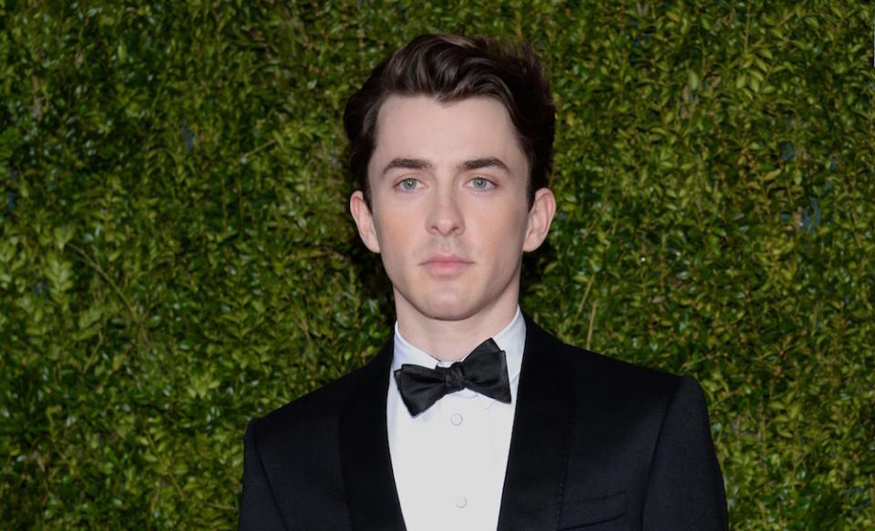 Matthew Beard arrives at the 69th annual Tony Awards at Radio City Music Hall, in New York69th Annual Tony Awards - Arrivals, New York, USA