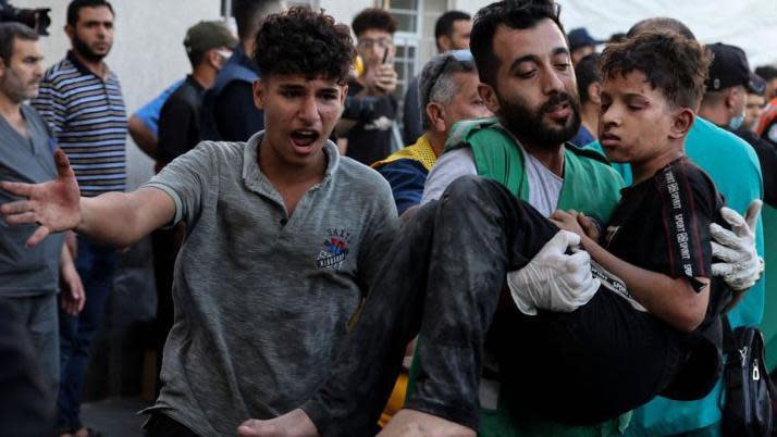 Niños y adolescentes han resultado heridos en los ataques perpetrados durante el conflicto.