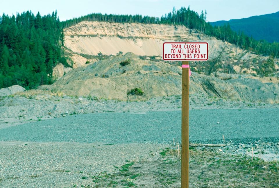 site of mudslide in oso washington