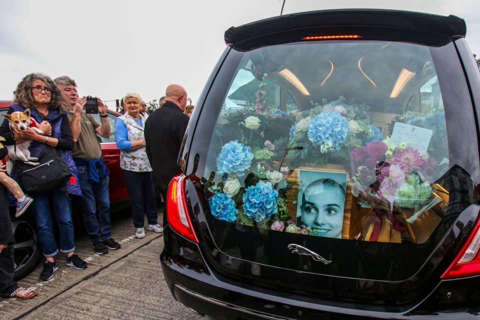 Sinead O'Connor funeral.