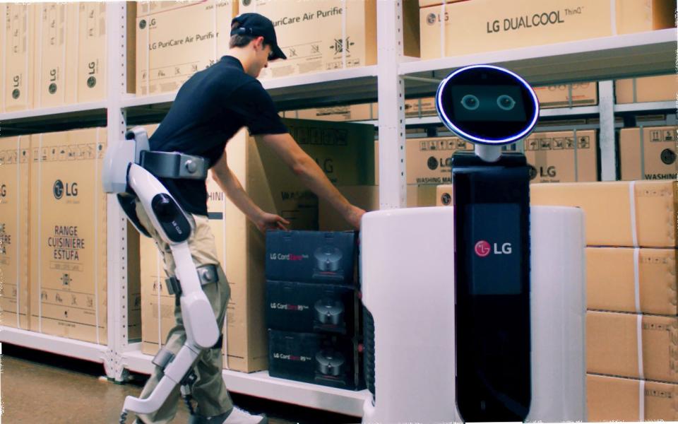 Today, LG announced that it will reveal its first robotic exoskeleton at IFA