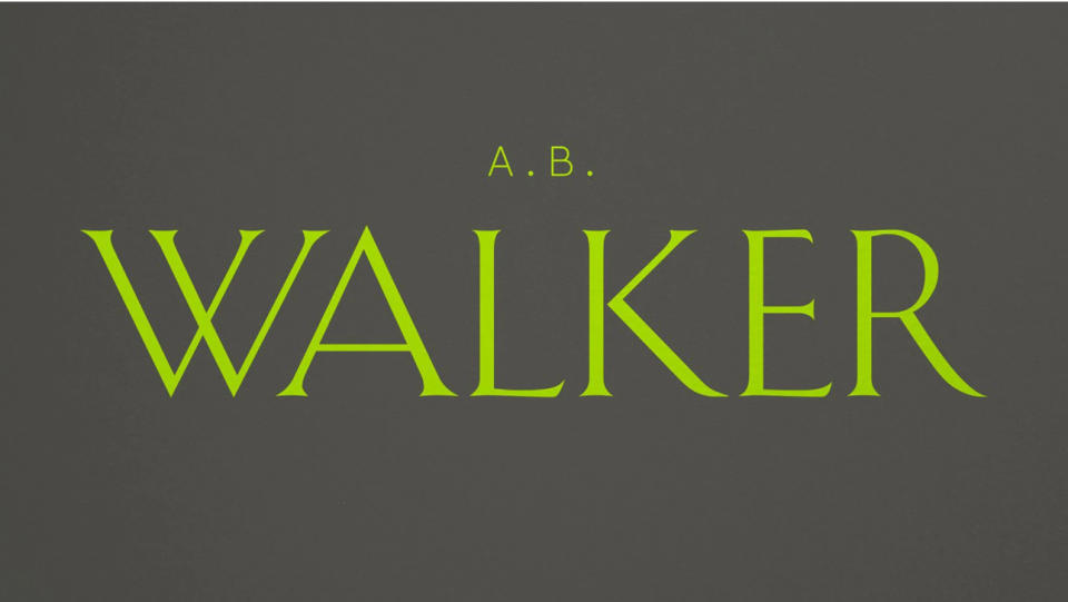 A.B. Walker funeral director branding