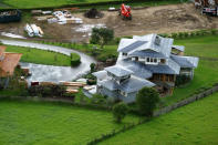 Talk show host Oprah Winfrey's estate in Kula, Hawaii.