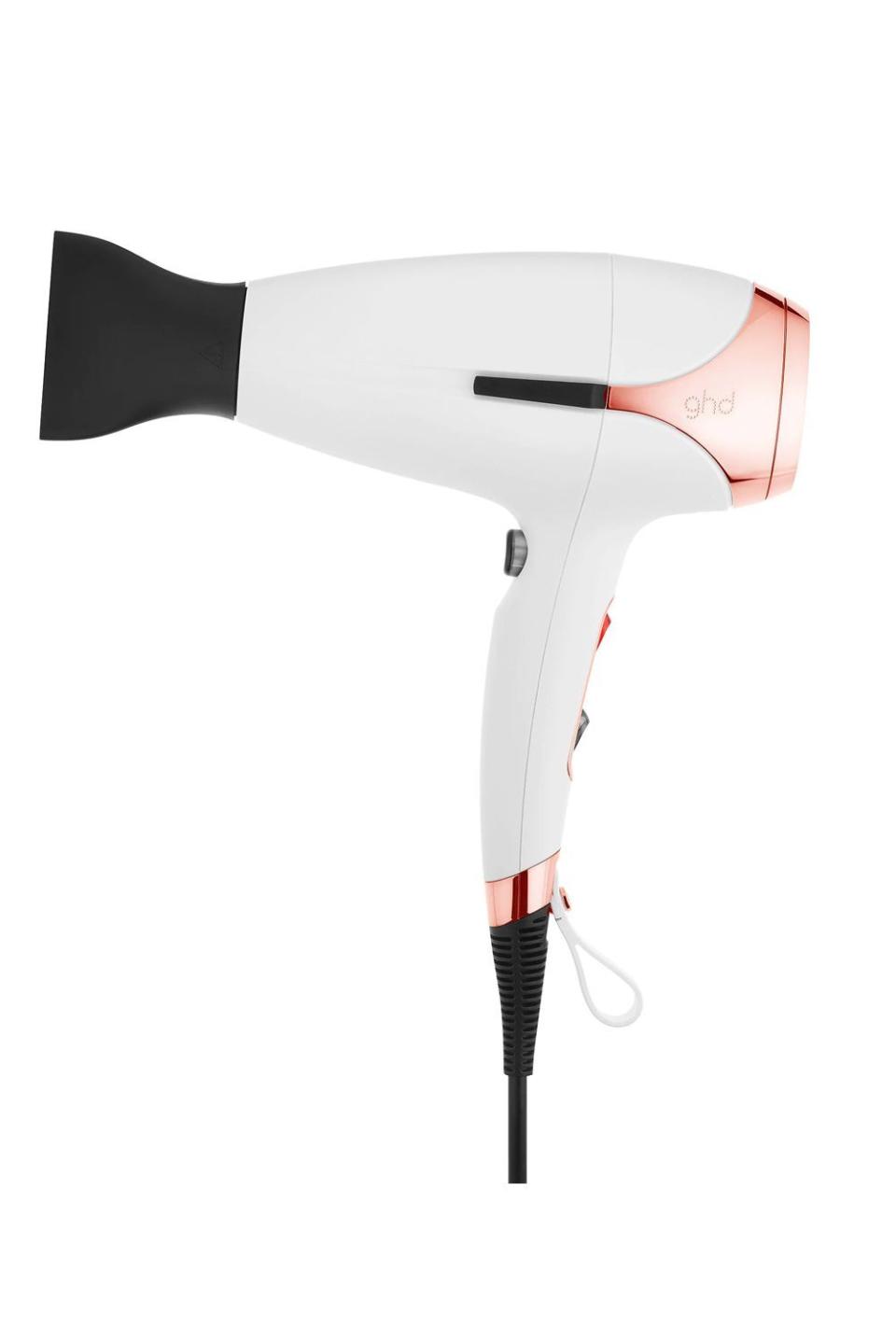 3) GHD Helios Dryer in White