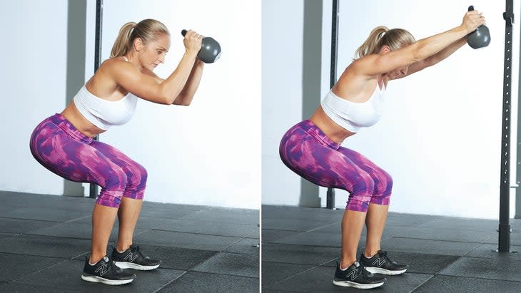 Kettlebell Angled Press