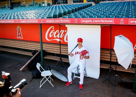 MLB: Los Angeles Angels-Media Day, Mark J Rebilas