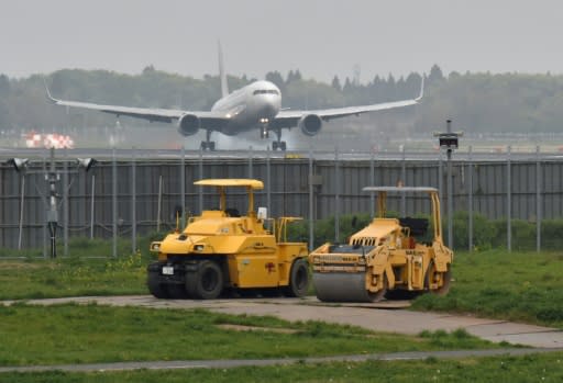 With planes thundering in and out of the airport throughout the day and into the night, it is hardly an idyllic farming existence