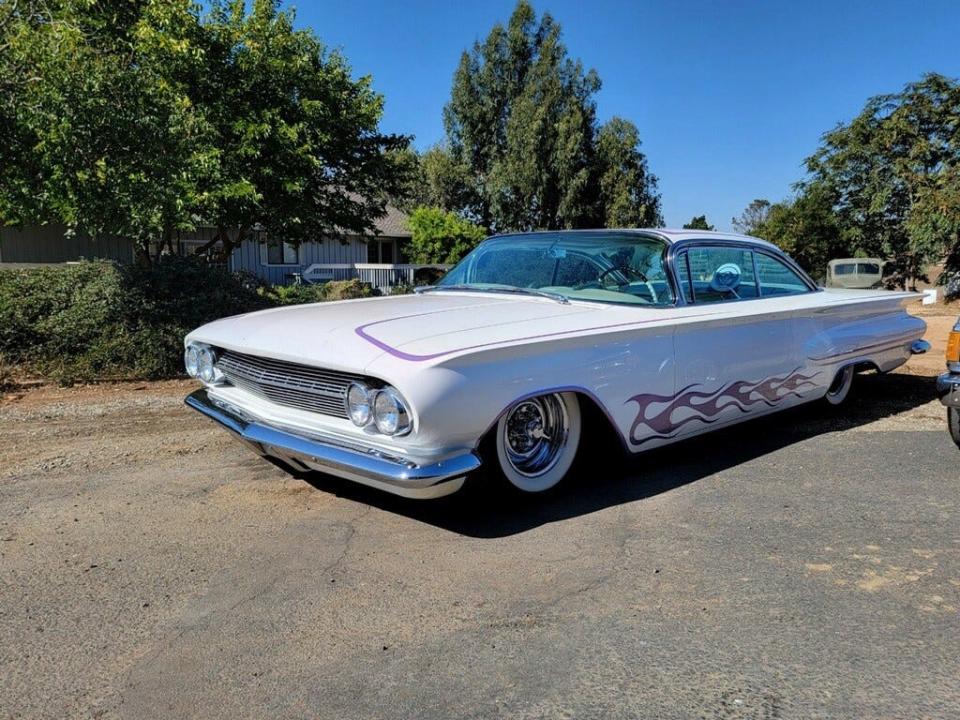 Mike Young’s most prized car was a 1960 Chevy Impala built by Gary Howard and called Exotica.