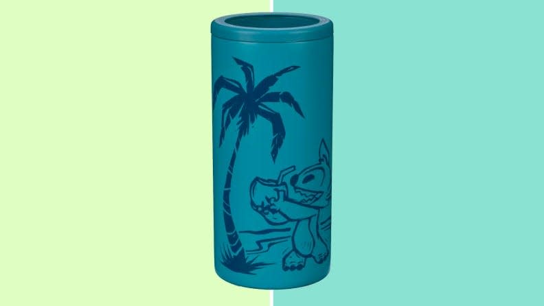 Pack your favorite beverage in this Stitch tumbler.