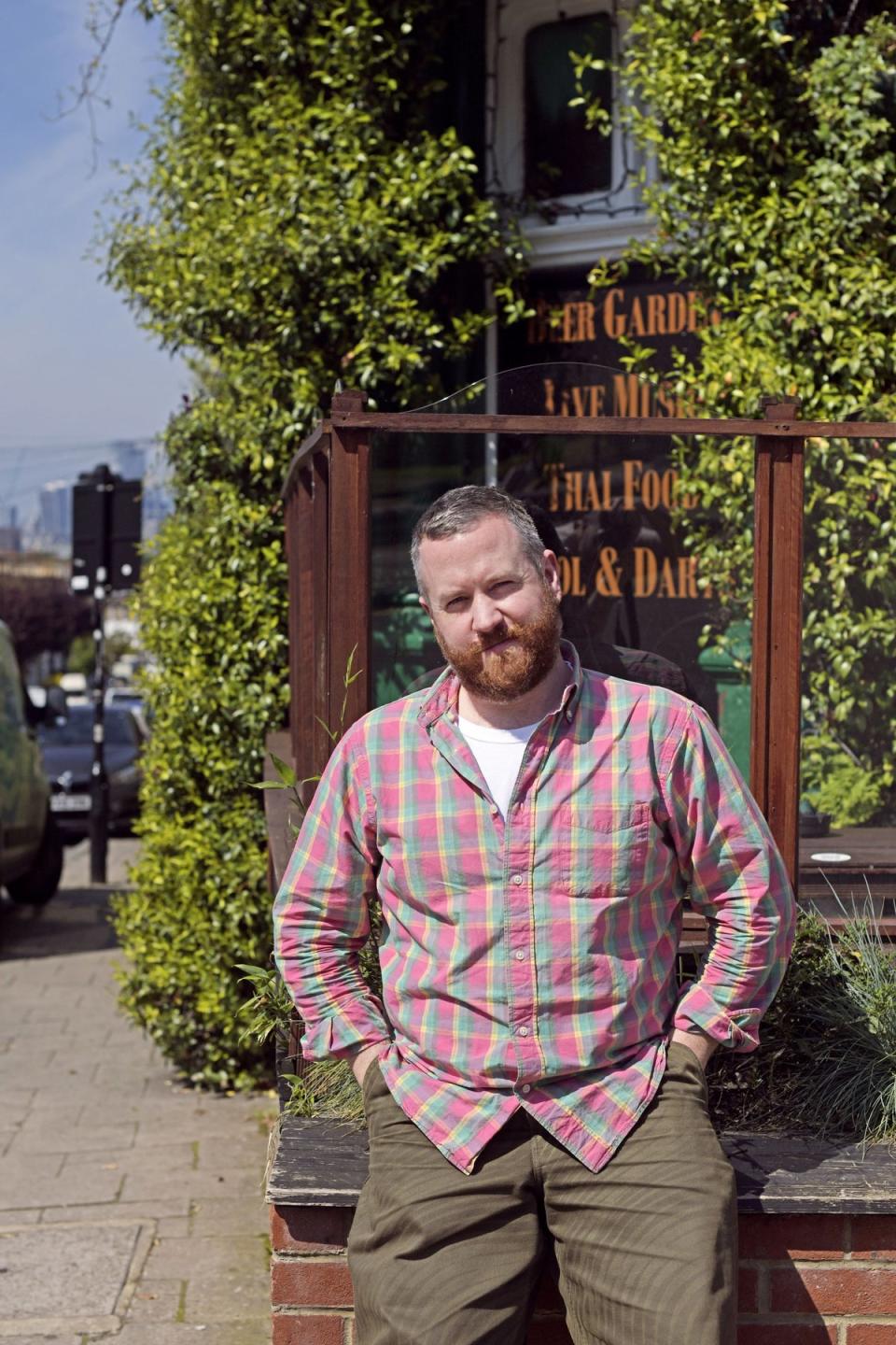 John outside Skehan’s (Daniel Lynch)