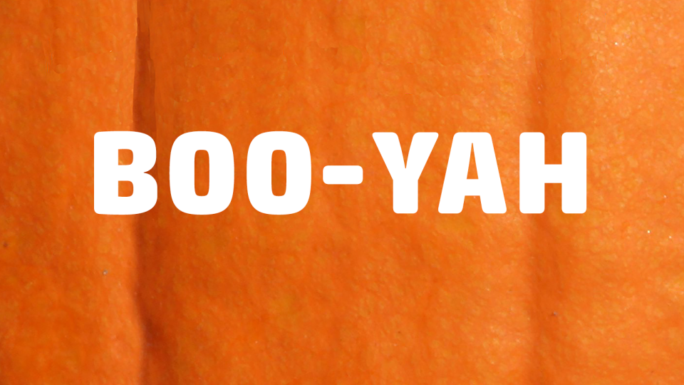 pumpkin puns boo-yah