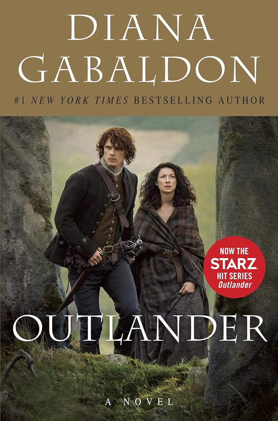 The cover of "Outlander" by Diana Gabaldon.