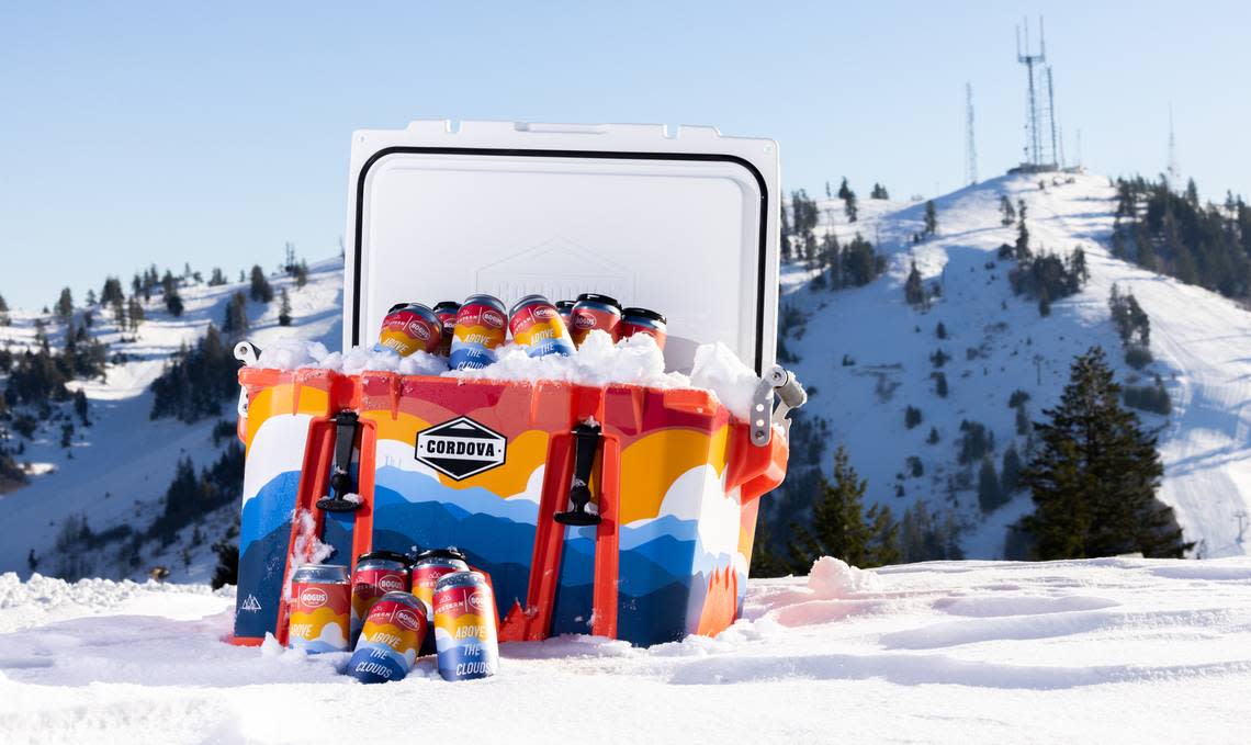 The best thing about drinking Above the Clouds IPA when you’re at Bogus Basin? You won’t need ice for your cooler.