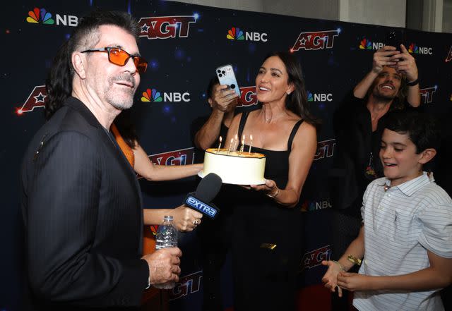 <p>Faye's Vision/INSTARimages</p> Simon Cowell, Eric Cowell and Lauren Silverman AGT America's got talent