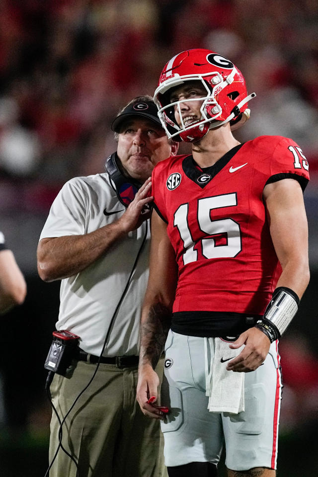 Smart names Beck the starting quarterback as No. 1 Georgia seeks