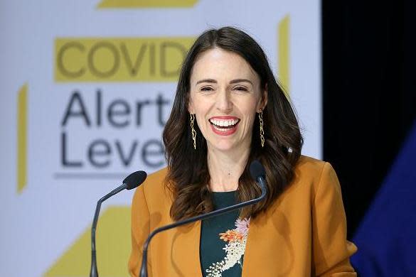 New Zealand Prime Minister Jacinda Ardern brought in the military to oversee quarantine measures (Getty Images)