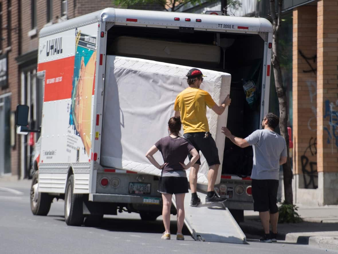 July 1 is Quebec's traditional moving day, but his year, the provincial government is increasing its assistance for low-income Quebecers who can't find an affordable place to live.  (Graham Hughes/The Canadian Press - image credit)