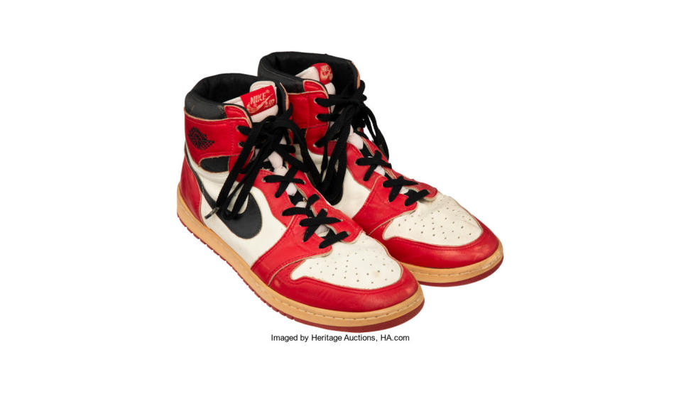 Air Jordan 1 Chicago Auction $117,000 2020