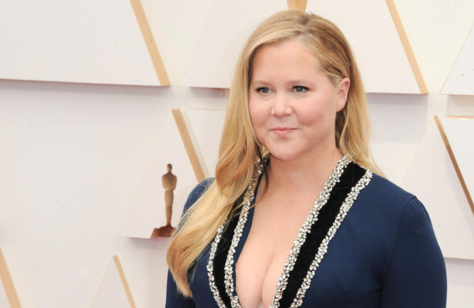 Amy Schumer felt vulnerable after giving birth credit:Bang Showbiz