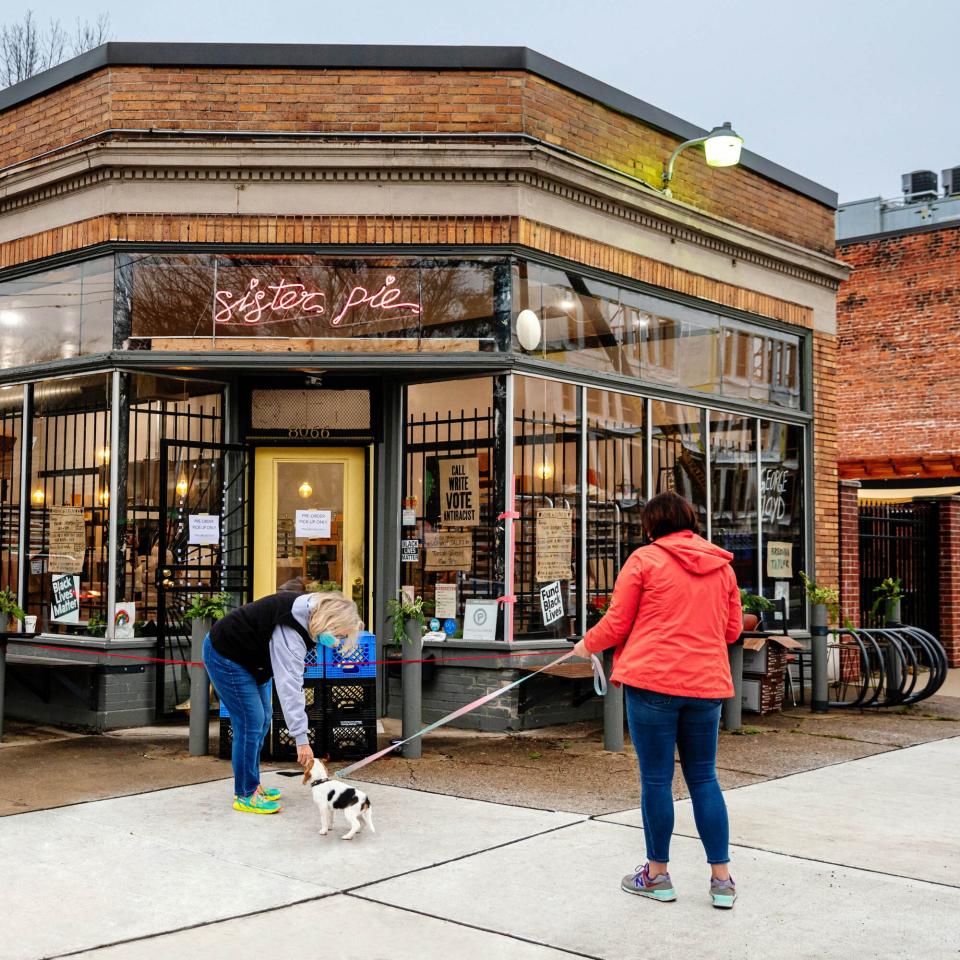 Exterior of Sister Pie bakery in Detroit