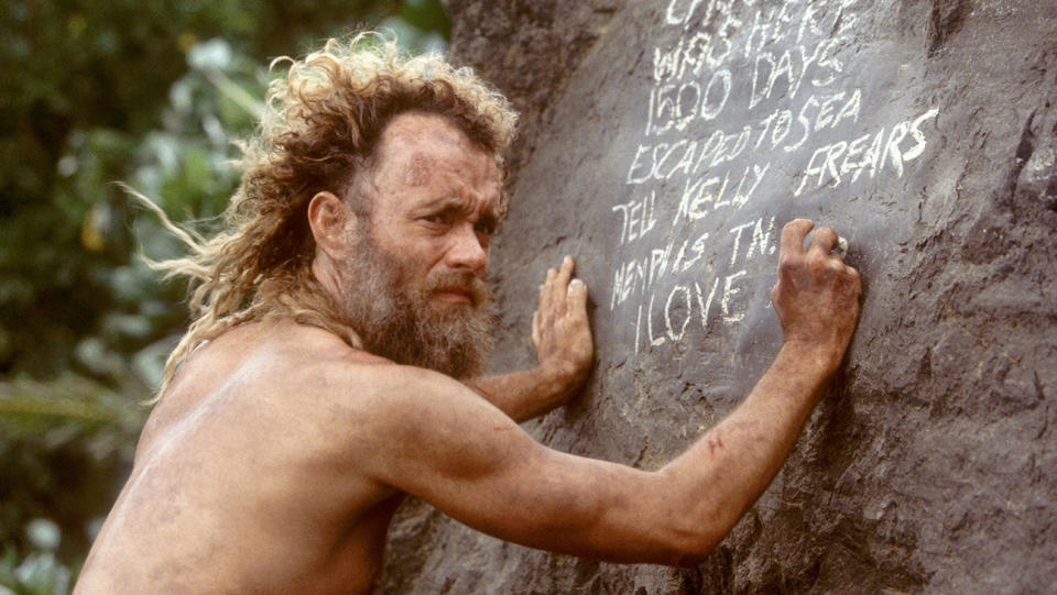 Tom Hanks in <i>Cast Away</i>. (20th Century Fox/DreamWorks)