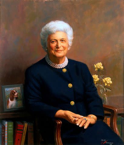 White House Collection/White House Historical Association Barbara Bush