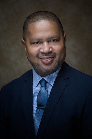 Jeffrey Womble is the ombudsman at Fayetteville State University and the creator of the Epsilon Rho Lambda chapter of Alpha Phi Alpha fraternity's mentorship program.