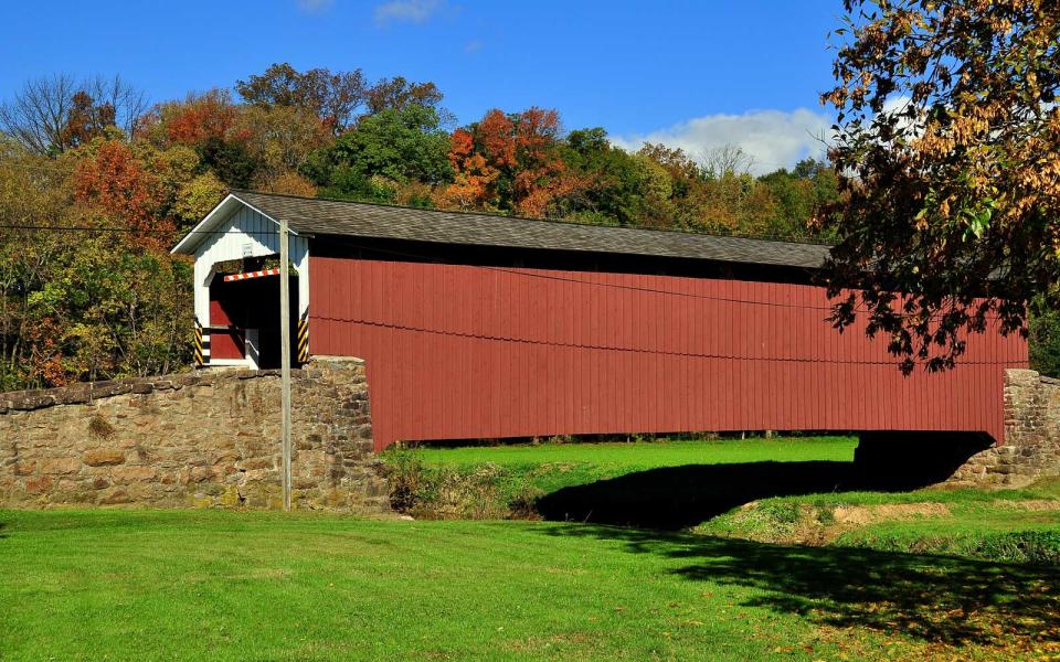 Weaver’s Mill Bridge: East Earl, Pennsylvania