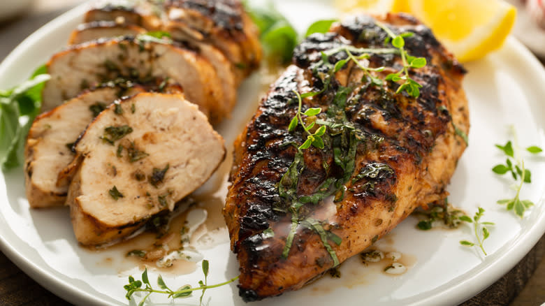 Balsamic grilled chicken