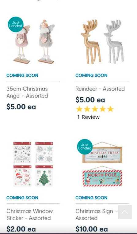 Kmart's Christmas collection