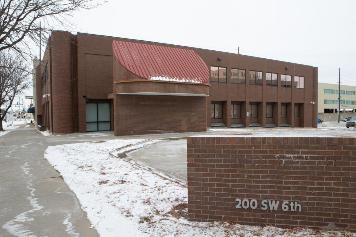 The former Kansas Gas Service property, shown here at 200 S.W. 6th Ave., is among the most valuable vacant properties in Topeka.