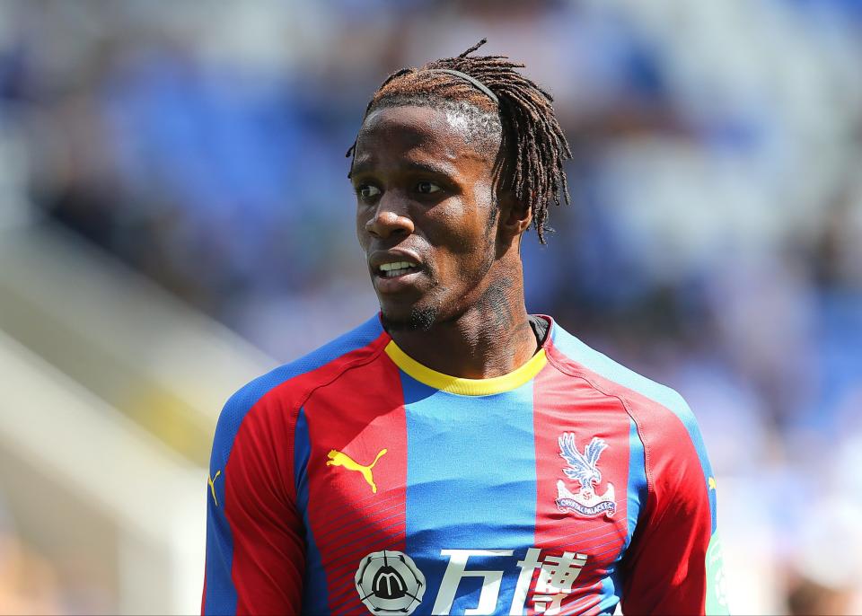 The sun is shining on Wilfried Zaha and Crystal Palace right now: PA