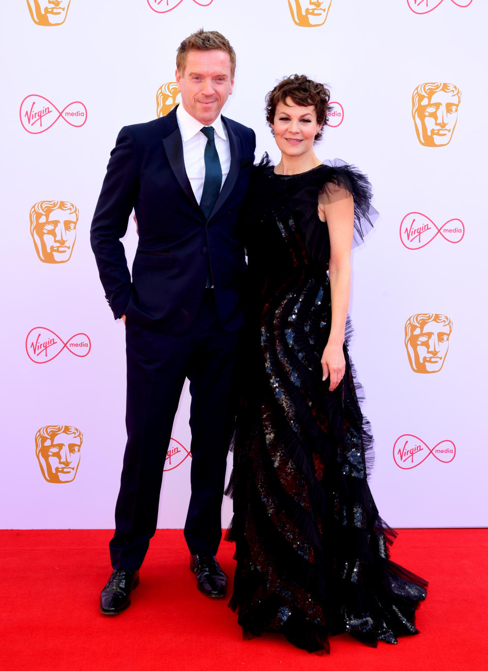 Damian Lewis and Helen McCrory at the Virgin Media British Academy Television Awards