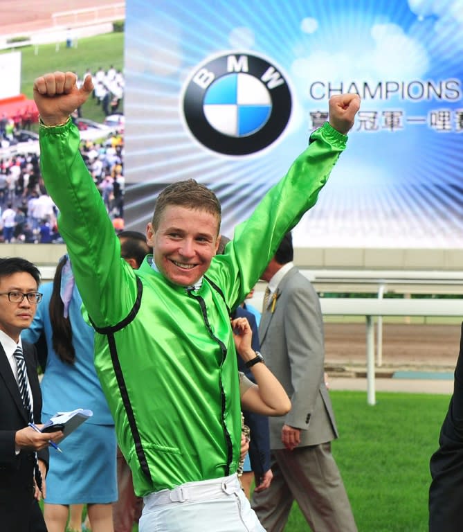 New Zealand jockey James McDonald just returned from an 18 month ban for betting on a horse and recorded an emotional victory at Royal Ascot on Expert Eye in the Jersey Stakes