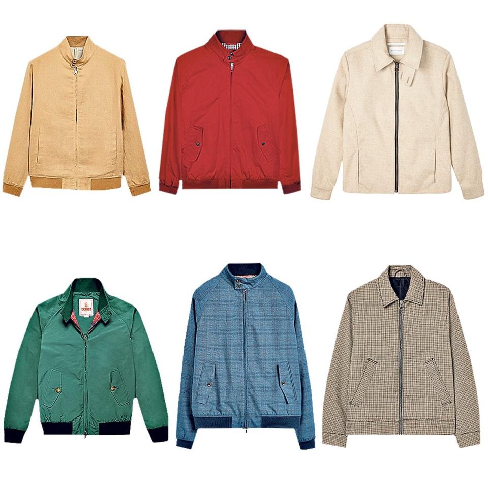 harrington jackets men's style ben sherman baracuta next h&m mango